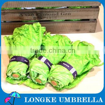 vegetable 3 fold umbrella for fruit style