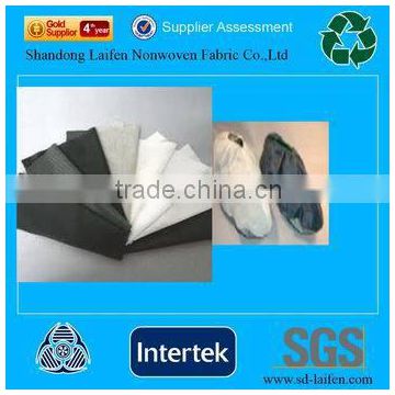 Disposable pp spunbonded non woven shoe cover made of polypropylene fabric