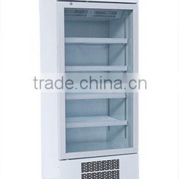 2-8 degree science and pharmacy use refrigerator glass door 238L