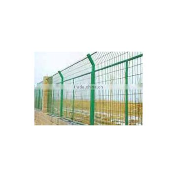 peach shape post wire mesh fence