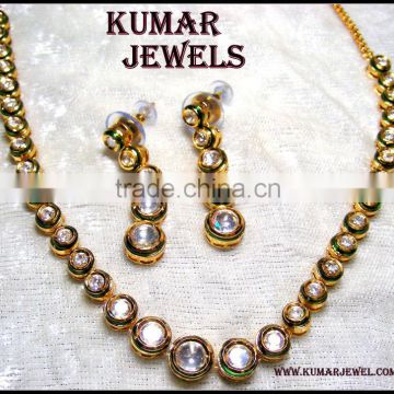 Antic chain set of kundan