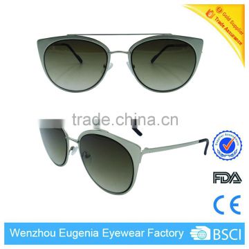 most popular high quality brown lens custom logo sunglasses large