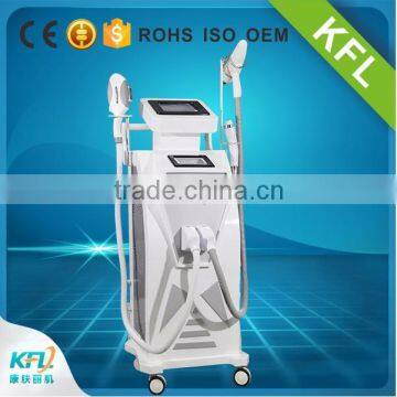 Exporter Beauty Salon IPL Machine OPT IPL/ ipl+rf+nd yag laser machine