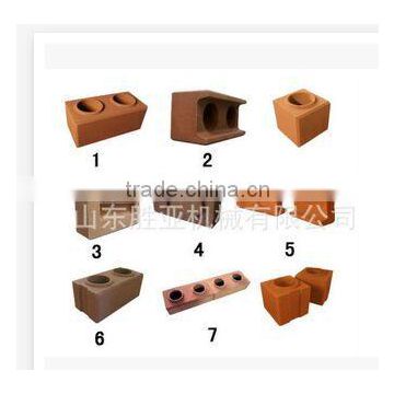 Simple operation clay interlocking brick machine QMR1-40 cheap price soil block producing equipment made in China