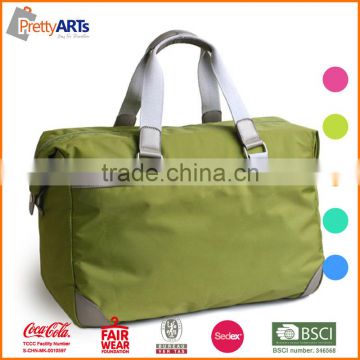 fashion multi-functional portable polyester travel bag