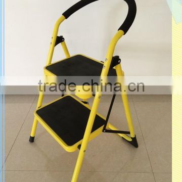 2 steps steel ladder with foam cover