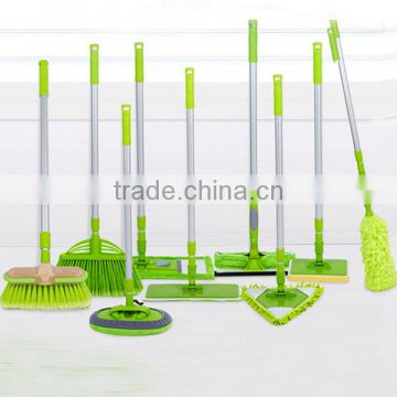 12 pcs Sweep Easy Broom Flower Shape Floor Broom Plastic Brush Broom