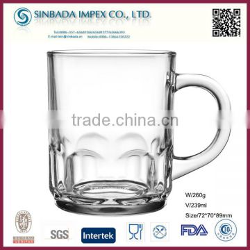 SGS Level KTZB03, wholesale exquisite small lids bulk glass coffee mugs