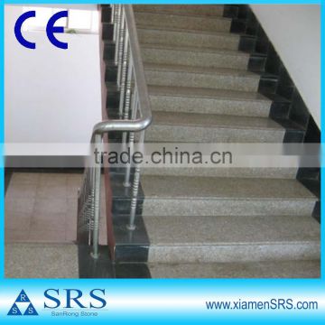 Natural stone stair risers stone treads