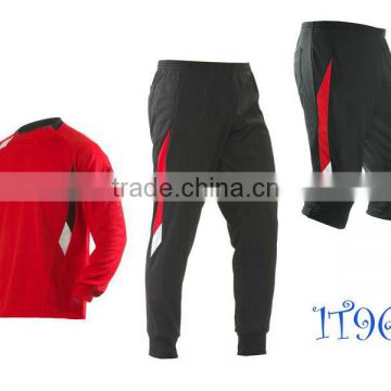2013 New arrival Training suits sweatshirts sportsuits soccer tacksuits jacket 3/4 knee pants running line