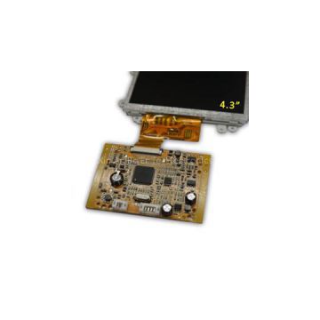 4.3, 7 Inch TFT LCD Display Module CVBS Video Signal Input With Memory Video Photo Recording For Video Door Phone