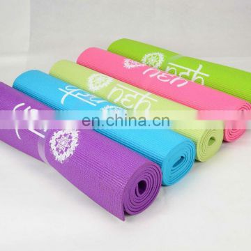 Custom Printing Eco Friendly PVC Yoga Mat
