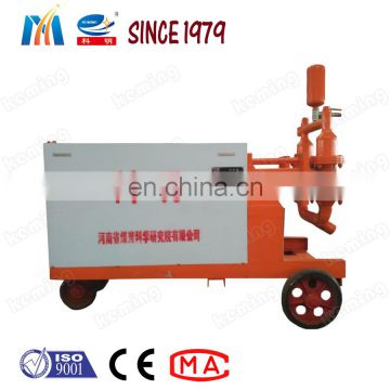 2018 hot sale cement mortar high pressure grouting pump