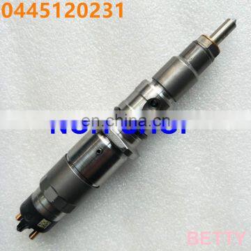 Brand New and original  Excavator PC200-8 Diesel Fuel Injector 0445120231