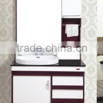 Henan PVC mirror cabinet with marble platform ZZ-2029