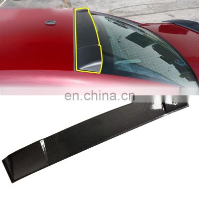 For Dodge Charger  Rear Trunk Glossy Black With Painting ABS Plastic Primer Rear Roof Top Wing Spoiler for Dodge Charger SRT