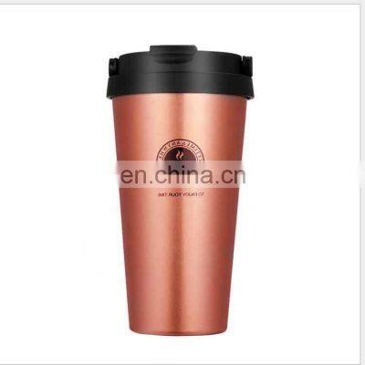 Double Wall 304 Stainless Steel Travel Cups Vacuum Insulated Coffee Mug