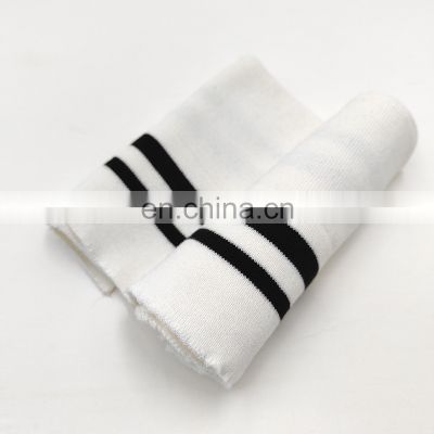 New price customized ribbing polyester 1x1 2*2 ribbed tops knitting rib nanjing cuff fabric