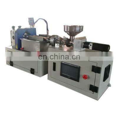 lab scale SJ35 plastic extruder small for laboratory for desktop scale mini filament extruding machine