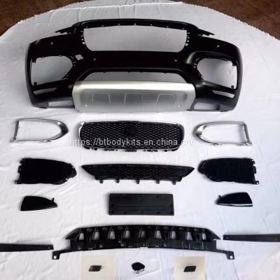 BT 2016-UP Jaguar F-PACE SC front bumper with lumma style diffuser combo