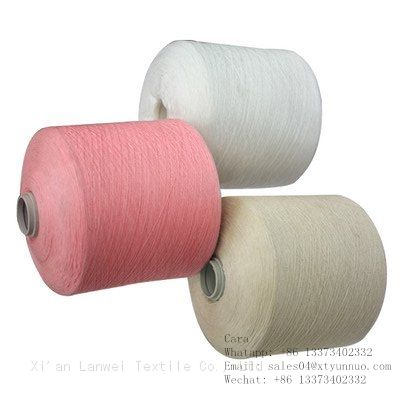 Recycled Cotton Yarn Manufacturers Direct Sale Knitting Yarn Textile Raw White