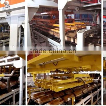 Clay ceramic tile making machine with automatic ceramic tile production line design and construction