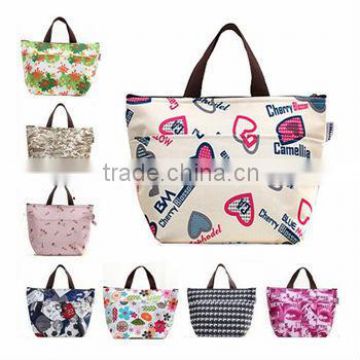 promotional mother bag, lunch snack tote bag, portable and waterproof, canvas and neoprene material