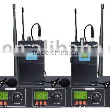U-4 UHF PLL four channels wireless microphone (4*32channels)