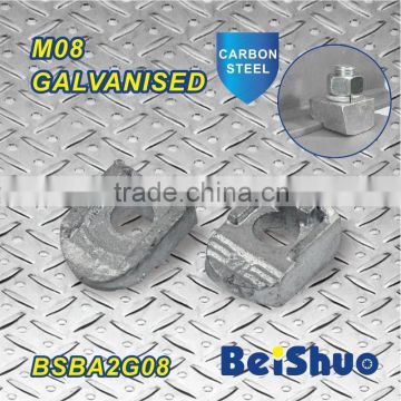 BSBA2G08 steel beam clamp connector galvanised made in China