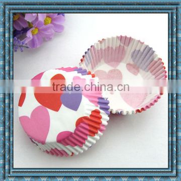 Beautiful heart cupcake charm with high quality