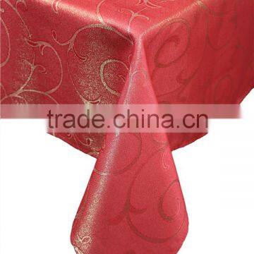 Hot Sale 100% Polyester New Design Printed Christmas Tablecloth