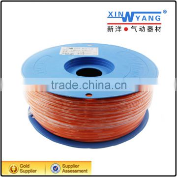 Orange Polyurethane PU Tubing For air cylinders