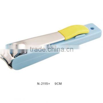 Hot Sale Carbon Steel Nail Clipper with Plastic Cover