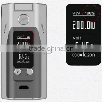 100% original RX 200s box mod from shenzhen with all colors
