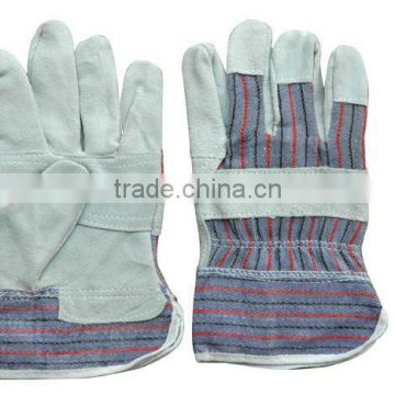 Leather gloves cut finger Work glove