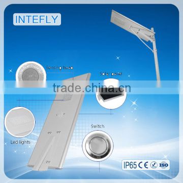 Shenzhen manufacturer all in one integrated solar led street light 50w price