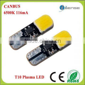 Auto interior led lights LED cob Canbus T10 White light 12 volt leds