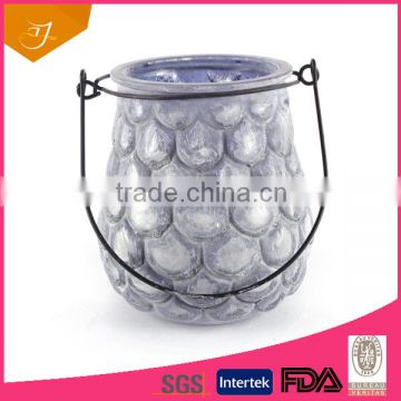 2016 Hot Sale Scented Colored crystal candle holder