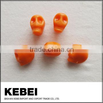 High quality scary button,head shaped orange buttons from China