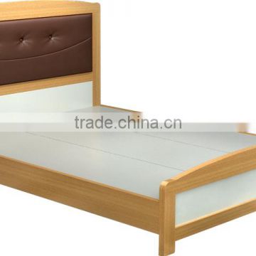 wood bed for office apartment or hotel