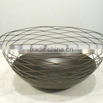 Silver antique embossed fruit bowl, large fruit bowl, modern metal fruit bowl, metal decorative fruit bowl, dry fruit bowl