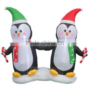 Christmas decoration penguin toy inflatable penguin holiday living outdoor decorations