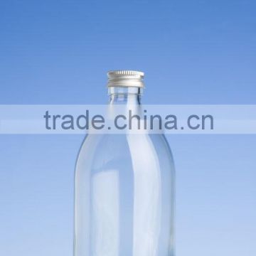 Clear Empty Sirop 500ml Glass Bottle With Screw Cap