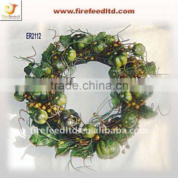 Green Pumpkin Garland