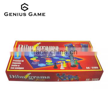 Customized classic Dibulgrama board game