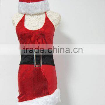 New arrival sexy chirstmas girl costume