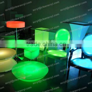 shanghai event rental commercial dining LED illuminated moree table