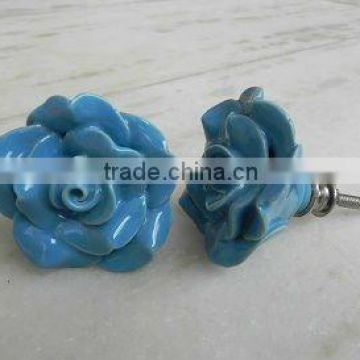 Ceramic Flower Knobs buy at best prices on india Arts Palace
