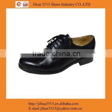 cheap leather police shoe