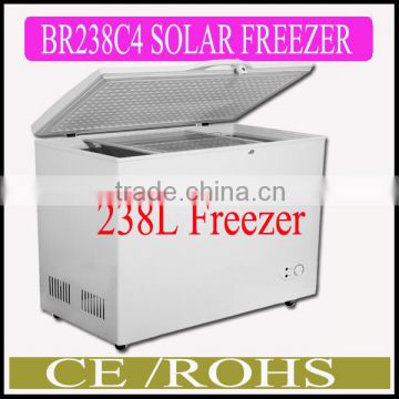 DC 12V/24V Compressor Deep Chest Solar Fridge,DC Solar Freezer